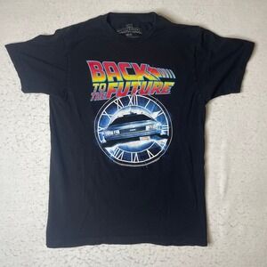 The Competition Back to the Future DeLorean Time Machine Graphic T Shirt Mens M